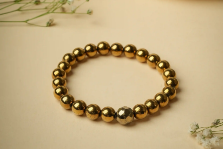 Golden Hematite Bracelet: A Gemstone for Focus, Positivity, and Motivation