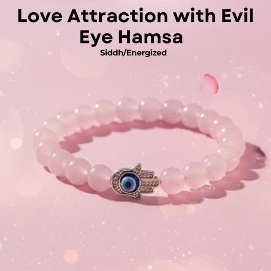 Love Attraction With Evil Eye Hamsa  